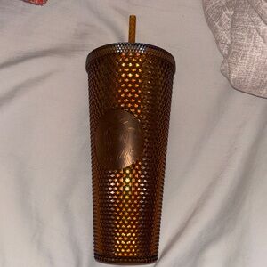 Starbucks Bronze Textured Tumbler